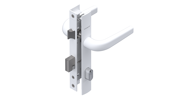 FECHADURA GIRO 323 ESPELHO NAVI SQUARE L25/L30/L35